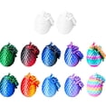 thumbnail image 2 of 3D Printed Dragon Egg Gift Set - 12 Poseable Crystal Dragon Figurines with Moving Joints,Multi-Color Fantasy Toys for Collectors & Decor, 2 of 5
