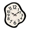 thumbnail image 2 of Reloj de Pared Creativo Moderno con Diseño Torcido Silencioso Superficie de Acrílico Elegante Fácil Lectura de Hora Adecuado para Regalo Decoración de Hogar Oficina Cocina Sala de Estar, 2 of 9