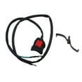 thumbnail image 2 of koolsoo 7/8'' Motorcycle Handlebar Scooter ATV Dirt Bike Kill Stop ON -OFF Button Switch, 2 of 9