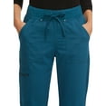 thumbnail image 5 of Scrubstar Women's Ultimate Stretch Twill Yoga Drawstring Cargo Jogger Scrub Pant, 5 of 7