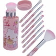 thumbnail image 3 of 8PCS/Set Hello Kitty Cartoon Makeup Brush Cartridge Beginner Powder Blusher Eyebrow Lip Brush Eye Shadow Makeup Tool Powder Gift, 3 of 6