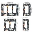 thumbnail image 2 of Yayeee Rocker Switch Wall Plate 1-Gang 4.6"x2.9" Home Decorative Outlet Cover, Orange Dinosaur, 2 of 6