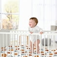 thumbnail image 4 of Sweet Jojo Designs Watercolor Sports Theme Boy Satin Fitted Crib Sheet, 4 of 6