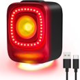 thumbnail image 1 of Bike Tail Light, 200 Lumen Rechargeable Bicycle Rear Light with Brake Sensor, IPX6 Waterproof Cycling Safety Light for Road & Urban Commuters, 1 of 7