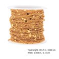 thumbnail image 4 of 1 Roll Bracelet Necklace Chains Delicate Link Chain DIY Jewelry Making Accessory, 4 of 7