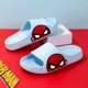 thumbnail image 3 of Sandalias y zapatillas de verano para niños, suela suave y ligera con bonitos dibujos animados de Spider Man para niños, suela antideslizante para el baño del hogar, 3 of 5