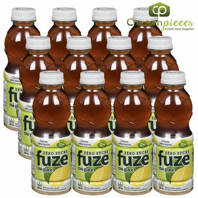 Fuze Thé Glacé Citron Sans Sucre 500ml/16.91oz (12/caisse)