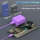 thumbnail image 4 of Cargador Samsung Super Fast de 45 W tipo C y cable de 3 m para Android, 4 of 7