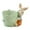 B, variant on pdqouc Creative Garden Rabbit Animal Meaty Flower Pot Resin Potted Balcony Garden Outdoor Creative Platter Cute Bunny Flower Pots for Indoor&Outdoor Decoration
