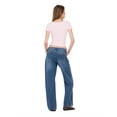 thumbnail image 5 of Forever 21 Women's Light Pink Y2K Short-Sleeved V-Neck Top, Lace Trim Detail for Layering & Everyday Style, XS, 5 of 6