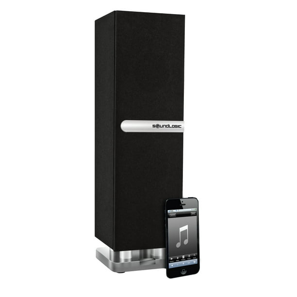 SoundLogic XT Wireless Bluetooth Mini Floor_Standing Tower Speaker
