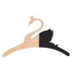 thumbnail image 2 of encantadores bebé cisne madera percha decoración de la Negro Sunnimix Colgador de ropa, 2 of 6
