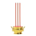 thumbnail image 1 of Lámpara de vela LED Muebles decorativos Adornos de horno Incensario Avalokitesvara Craft Candelabro eléctrico portátil para Party Gardens Desktop , 30 centimetros, 1 of 7