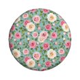 thumbnail image 3 of Rv Spare Tire Cover 16 inch - Rose Flowers Temg Tire Covers for Trailers, Adjustable Camper Spare Tire Cover, 3 of 7