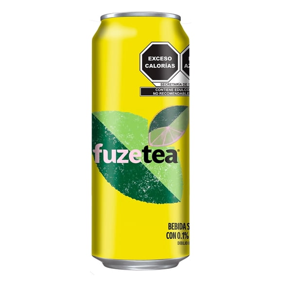 Té negro Fuze Tea en lata sabor limón 453 ml