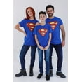 thumbnail image 5 of DC Comics Justice League Superman Womens T-Shirt Adult, 5 of 5
