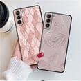 thumbnail image 4 of Case Funda for Samsung Galaxy S24 Ultra S21 Plus S24 S23 S22 Ultra S20 FE S10 S21 Note 10 20 Ultra Silicone Gold Rose Love Heart, 4 of 7
