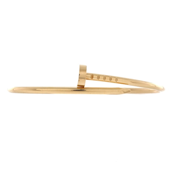 Pre-Owned Juste un Clou Bracelet 18K Yellow Gold Small By Rebag