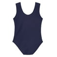 thumbnail image 6 of Girls UPF 50+ One-Piece Ruffle Front Swimsuit | Navy, 6 of 6