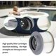 thumbnail image 2 of Cartucho de filtro de repuesto para filtros de piscina, paquete doble, gris, estándar, reemplazo de accesorios de filtro para piscinas inflables, 2 uds., 2 of 5
