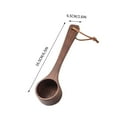 thumbnail image 5 of Walnut Wood Coffee Scoop | Natural Measuring Spoon for Coffee Grounds, Tea, Spices & Protein Powder | Food-Grade Kitchen Utensil for Home & Travel Use, 5 of 5
