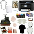thumbnail image 1 of Heat Press Transfer Machine 5in1 Combo Dye Sublimation Ink Printer Bundle, 1 of 7