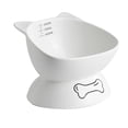 thumbnail image 1 of Cuencos elevados para perros,Cuencos para gatos para perros medianos, gatos adultos,Cuencos de agua de comida para gatos de cerámica,Protege la columna vertebral, 1 of 5