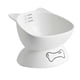 thumbnail image 1 of Cuencos elevados para perros,Cuencos para gatos para perros medianos, gatos adultos,Cuencos de agua de comida para gatos de cerámica,Protege la columna vertebral, 1 of 5