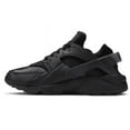 thumbnail image 2 of Nike Air Huarache DD1068-002 Men Triple Black Leather Running Shoes Size 9 ZJ424, 2 of 5