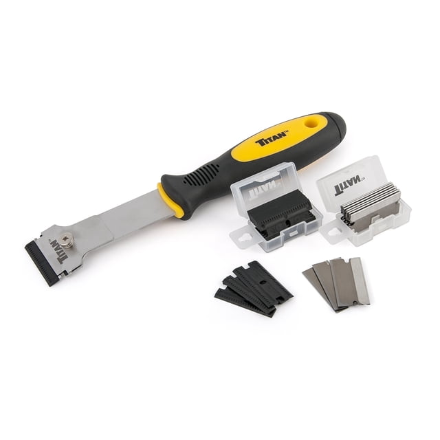 Set de raspadores de afeitar Titan 17008 multiusos con cuchillas