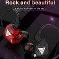 thumbnail image 6 of New Mic Sport Headset with Microphone Wired Earphone Headphones GREEN, 6 of 8