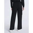 thumbnail image 4 of Scoop Women's and Women's Plus New Scubaknit Cargo Pants, Sizes XS-4X, 4 of 6