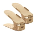 thumbnail image 3 of Estante de almacenamiento de zapatos de doble capa ajustable, soporte de plástico para ahorro de espacio, organizador de zapatos para sala de estar, soporte 10 Uds Advancent JJ15314-03, 3 of 3