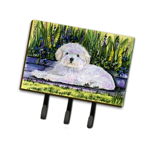 Carolines Treasures SS8430TH68 Cotton De Tulear Leash Holder or Key Hook, Large, Multicolor