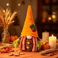 thumbnail image 6 of Autumn Plush Gnome,Soft Touch Seasonal Harvest Maple Leaf Decor for Livingroom Bedroom Thanksgiving Atmosphere Fall Decoration, 6 of 6