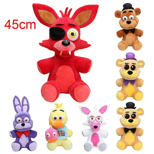 Golden Freddy Fazbear Mangle Foxy Bear Bonnie Chica Fnaf Plush Shopee 18cm Five  Nights At Freddys Stuffed Toys From Party2000, $7.45