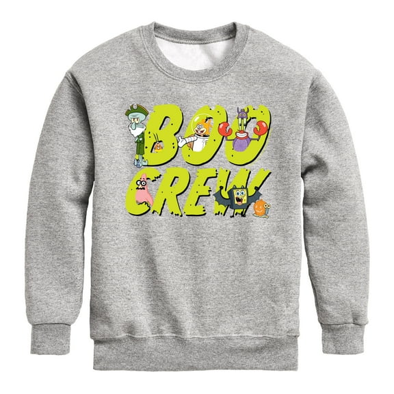 SpongeBob SquarePants - Boo Crew - Toddler & Youth Crewneck Fleece Sweatshirt