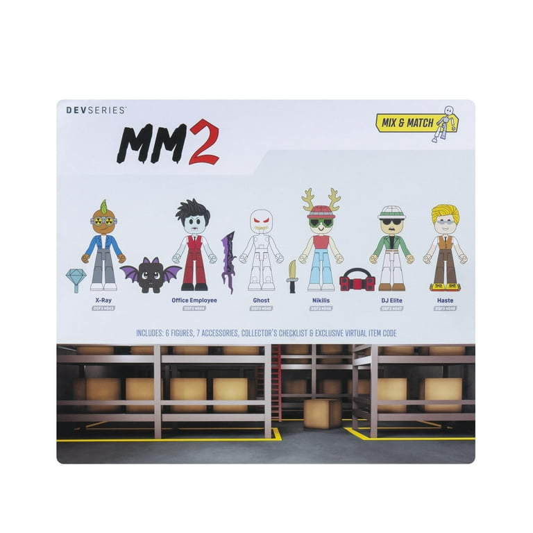 MM2: Powers Pack - Six 2.75-Inch Figures with Mix-and-Match Plus
