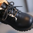 thumbnail image 7 of Winter Boots For Little Boys Girls Clearance Sale Toddler Shoes Boys Girls British Style Fashion Lacein Non Slip Thicken Keep Warm Comfortable Boots 10 M, 7 of 7