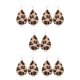 thumbnail image 1 of Sonducket 1 par de pendientes con estampado de leopardo geométrico de piel sintética adornos de joyería de moda accesorio de moda para mujeres y niñas Tipo 2 5piezas Sonducket CBP233688, 1 of 6