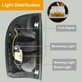 thumbnail image 3 of Tacoma Tail Light Compatible with 2001-2004 Toyota Tacoma 2001 2002 2003 2004 Driver and Passenger Side Taillights Brake Lights Rear Lamps, Right and Left, 3 of 5