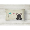 thumbnail image 2 of Carolines Treasures BB2481PW1216 Christmas Presents between Friends French Bulldog - Brindle Canvas Fabric Decorative, 2 of 3