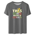 thumbnail image 3 of Fiudx Ofertas de La Semana Camisas Mayo de Moda para Mujer, Camisetas de Manga Corta para Fiesta de Mayo, Blusas, 3 of 3