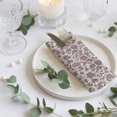 thumbnail image 3 of Cloth Napkins Set of 4 - 20x20 Inches, Purple Floral Washable Reusable Table Napkins, Spring Plants Flowers Vintage Rustic Soft & Absortbent Dining Napkin for Party Wedding Hotel Restaurant, 3 of 8