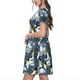 thumbnail image 2 of Disketp Penguin Arctic Adventure para Vestido de Manga Corta para Mujeres, Vestidos de Verano para Mujeres, Casual y Holgado para la Playa, 2 of 6