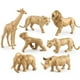 thumbnail image 1 of Juguetes De Animales Figuritas Simulación Modelo Animal Versión Dorada Simulación Bosque Zoológico Modelo Para Niños Preescolar Animales Educativos Juguetes 7 Piezas seitruly HA036949-00, 1 of 6