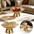 thumbnail image 2 of Pedestal Fruit Bowl Fruit Plate Multipurpose Food Snack Storage Tray, Snack Holder for Kitchen Countertop, for Living Room Dining Table Centerpiece Use, 2 of 6