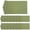 Sage Green, variant on Hfppkn 50 Pack Tri-Fold Wedding Invitation Pockets Champagne Paper Envelope Jackets for Bridal Showers 13x18cm