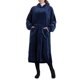 thumbnail image 1 of Sudadera con Capucha y Manta para Hombre y Mujer, de Gran Tamaño, de Larga y Cálida Azul Marino un Tamaño, 1 of 10
