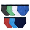 thumbnail image 1 of Trusa Fruit of the Loom para Niño, de Algodón Sustentable Multicolor Talla G, 7 piezas, 1 of 3